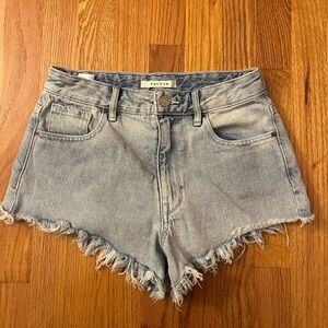 PacSun Women's Light Wash Denim Shorts